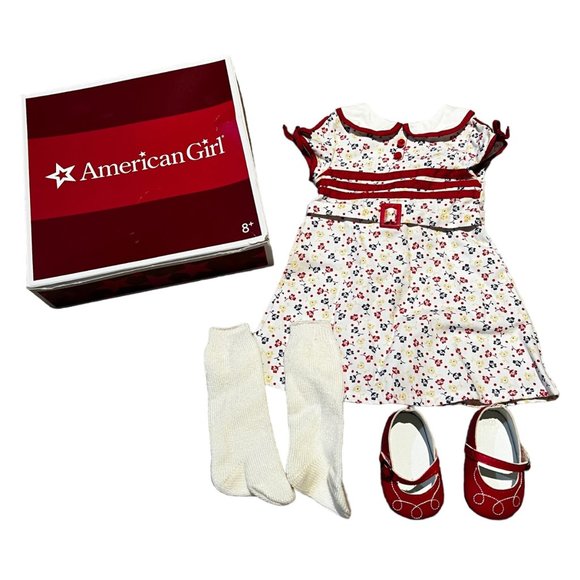 American Girl Toys Kits Reporter Dress American Girl Vintage Floral